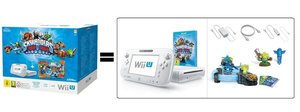 Nintendo Wii U - Konsole - Basic Pack - 8 GB (Weiß) inklusive  Skylanders Trap Team