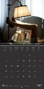 The Girl and the Standard Lamp (Wall Calendar 2015 300 × 300 mm Square)