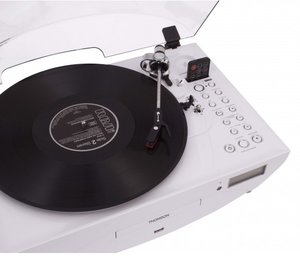 Thomson Plattenspieler TT401CD Ellipse, weiss