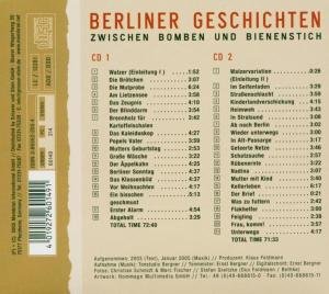Berliner Geschichten, 2 Audio-CDs