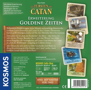 KOSMOS 694913 - Die Fürsten von Catan - Erweiterung: Goldene Zeiten