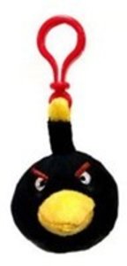 Black Clipon (Angry Birds) Schlüsselanhänger