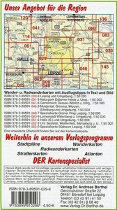Doktor Barthel Karte Nordraum Leipzig. Leipziger Neuseenland