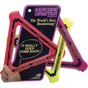Invento 360200 - Aerobie: Orbiter Boomerang, farblich sortiert, 1 Stück