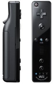 Wii Remote Plus Controller (integrierter Motion Sensor) Schwarz
