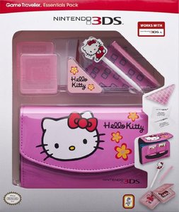 Zubehör-Set Official Essential Hello Kitty Pack - Pink für Nintendo 3DS XL