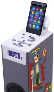 Sound Tower TW5 - Multimedia-Turmlautsprecher, silver (inkl. Sticker)