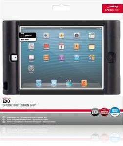 EXO SHOCK Protection Grip für Apple iPad mini, schwarz