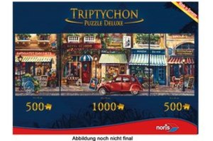 Noris 606031002 - Paris: Triptychon Puzzle, 2000 Teile