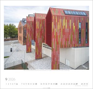 Moderne Architektur Kalender 2026