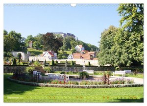 Kleines Schloss in Blankenburg und die Roseburg bei Ballenstedt (Wandkalender 2024 DIN A3 quer), CALVENDO Monatskalender