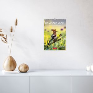 Heimische Vögel Wochenplaner 2026