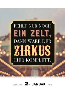 myNOTES Abreißkalender Reicht jetzt auch langsam. So generell.