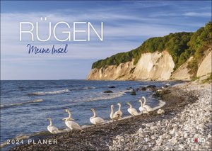Rügen ...meine Insel Planer 2024. Foto-Wandkalender mit Platz für Termine und Notizen. Dekorativer Kalender für Organisation und Urlaubsfeeling in einem!