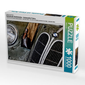 CALVENDO Puzzle Ein Motiv aus dem Kalender Schlafende Schönheiten - Automobile Patina 1000 Teile Puzzle quer