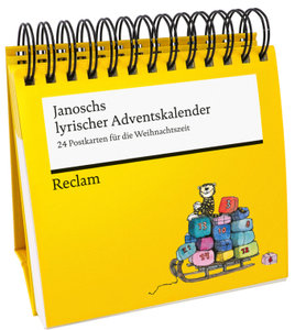 Janoschs lyrischer Adventskalender   Dekorativer Postkarten-Adventskalender zum Aufstellen von Janosch