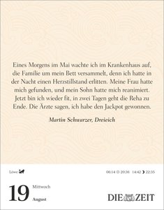 Was mein Leben reicher macht Tagesabreißkalender 2026