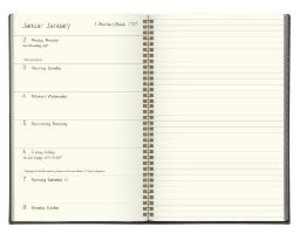 Buchkalender Times Small18 Einlage 2023/2024 18 Monate