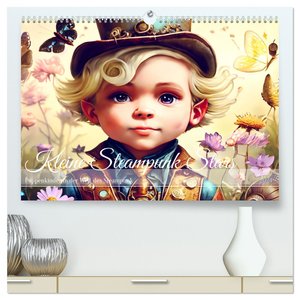 Kleine Steampunk Stars (hochwertiger Premium Wandkalender 2024 DIN A2 quer), Kunstdruck in Hochglanz