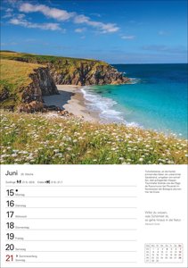 Bretagne und Normandie Wochenplaner 2026