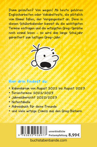 Gregs Tagebuch - Schülerkalender 2022/2023