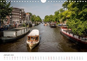 Amsterdam - Wasserstraßen und Grachten