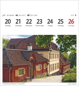 Schweden Sehnsuchtskalender 2026