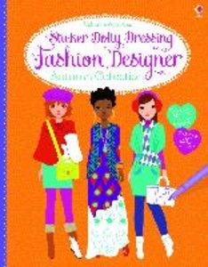 Sticker Dolly Dressing Fashion Designer Autumn Collection