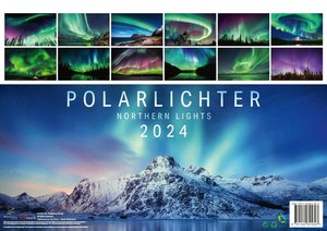 Polarlichter Kalender 2024