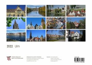 Ulm 2022 - White Edition - Timokrates Kalender, Wandkalender, Bildkalender - DIN A4 (ca. 30 x 21 cm)