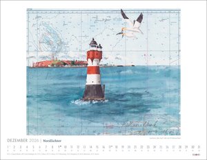 Nordlichter - See(h)karten Kalender 2026