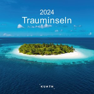 Trauminseln - KUNTH Broschurkalender 2024