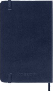 Moleskine 12 Monate Wochen Notizkalender 2024, Pocket/A6, Saphir