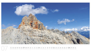 Luftbildkalender Dolomiten 2024