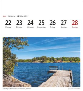 Schweden Sehnsuchtskalender 2026