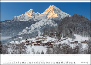 Faszination Alpen 2023 - Bild-Kalender - Poster-Kalender - 70x50