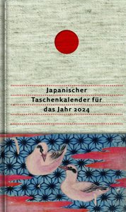 Japanischer Taschenkalender für das Jahr 2024