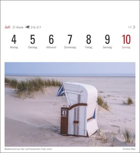 Nordseeküste Kalender 2022