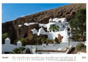 Lanzarote 2022 - White Edition - Timokrates Kalender, Wandkalender, Bildkalender - DIN A4 (ca. 30 x 21 cm)
