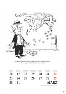 Loriot Heile Welt Halbmonatskalender 2026