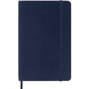 Moleskine 12 Monate Wochen Notizkalender 2024, Pocket/A6, Saphir