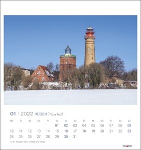 Rügen Postkartenkalender 2022