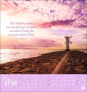 Ich wünsch dir ... Zeit zum Träumen Postkartenkalender 2022