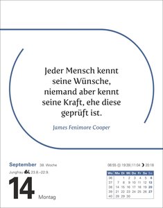 Zitate Tagesabreißkalender 2026