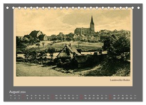 Saarland - vunn domols (frieher), Landkreis Neunkirchen (Tischkalender 2024 DIN A5 quer), CALVENDO Monatskalender