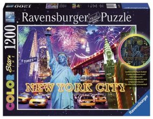Farbenfrohes New York (Leuchtpuzzle)