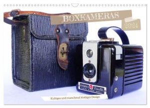 Boxkameras - Kultiges und manchmal klobiges Design (Wandkalender 2024 DIN A3 quer), CALVENDO Monatskalender