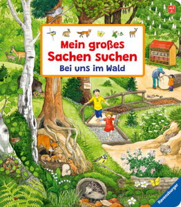 Sachen suchen - Mein großes Sachen suchen: Bei uns im Wald