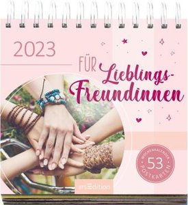 Postkartenkalender Für Lieblingsfreundinnen 2023
