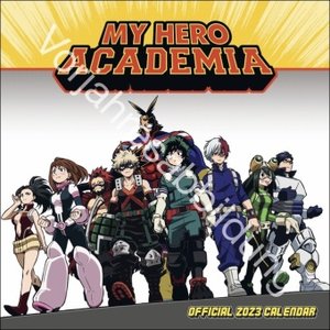 My Hero Academia Broschurkalender 2024. Terminkalender mit Platz für Eintragungen und tollen Bildern aller Charaktere. Fabelhafte Geschenkidee für Anime-Fans und andere Helden. 30,5 x 30,5 cm